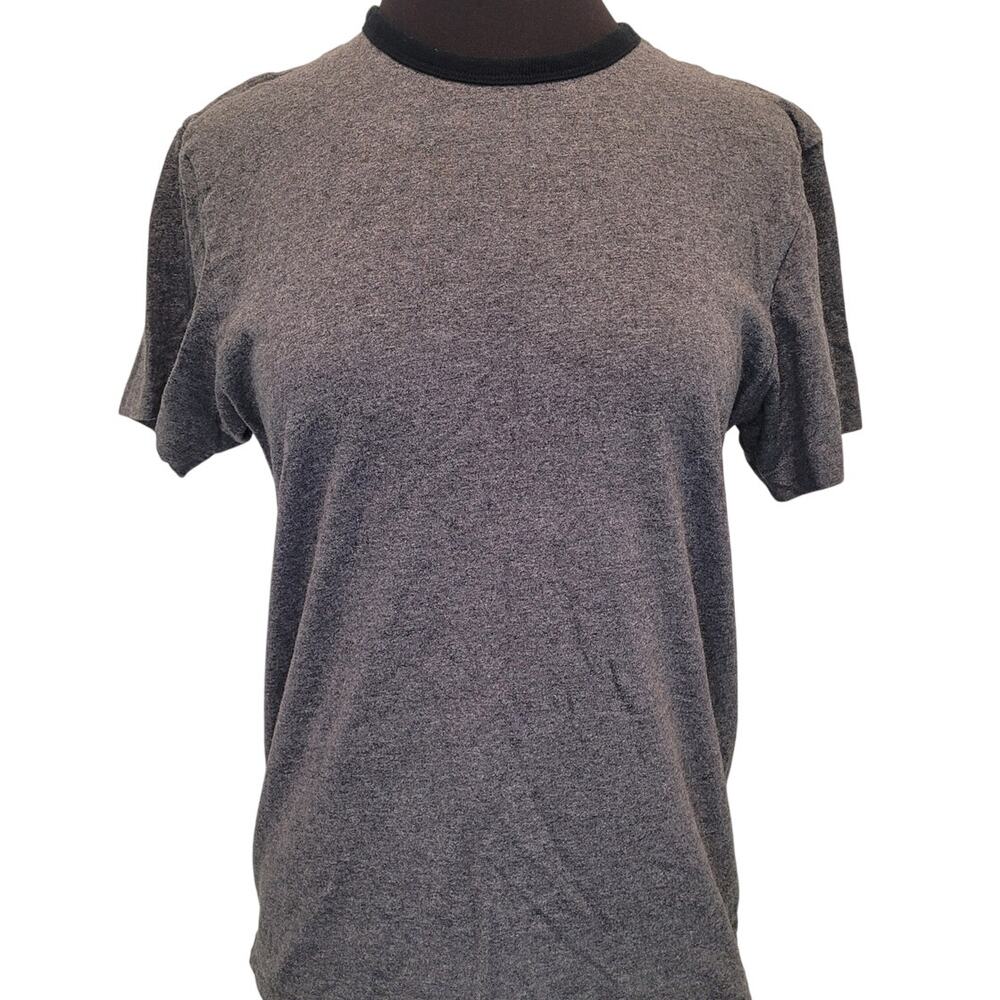 Ralph Lauren Gray Sleep Tee M Lounge Designer Casual Comfort Minimalist Cozy